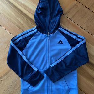 Adidas Kids' Sweatpants - Navy and Light Blue